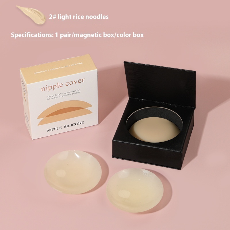Non-adhesive Self-adhesive Chest Paste Invisible Seamless - Image 2